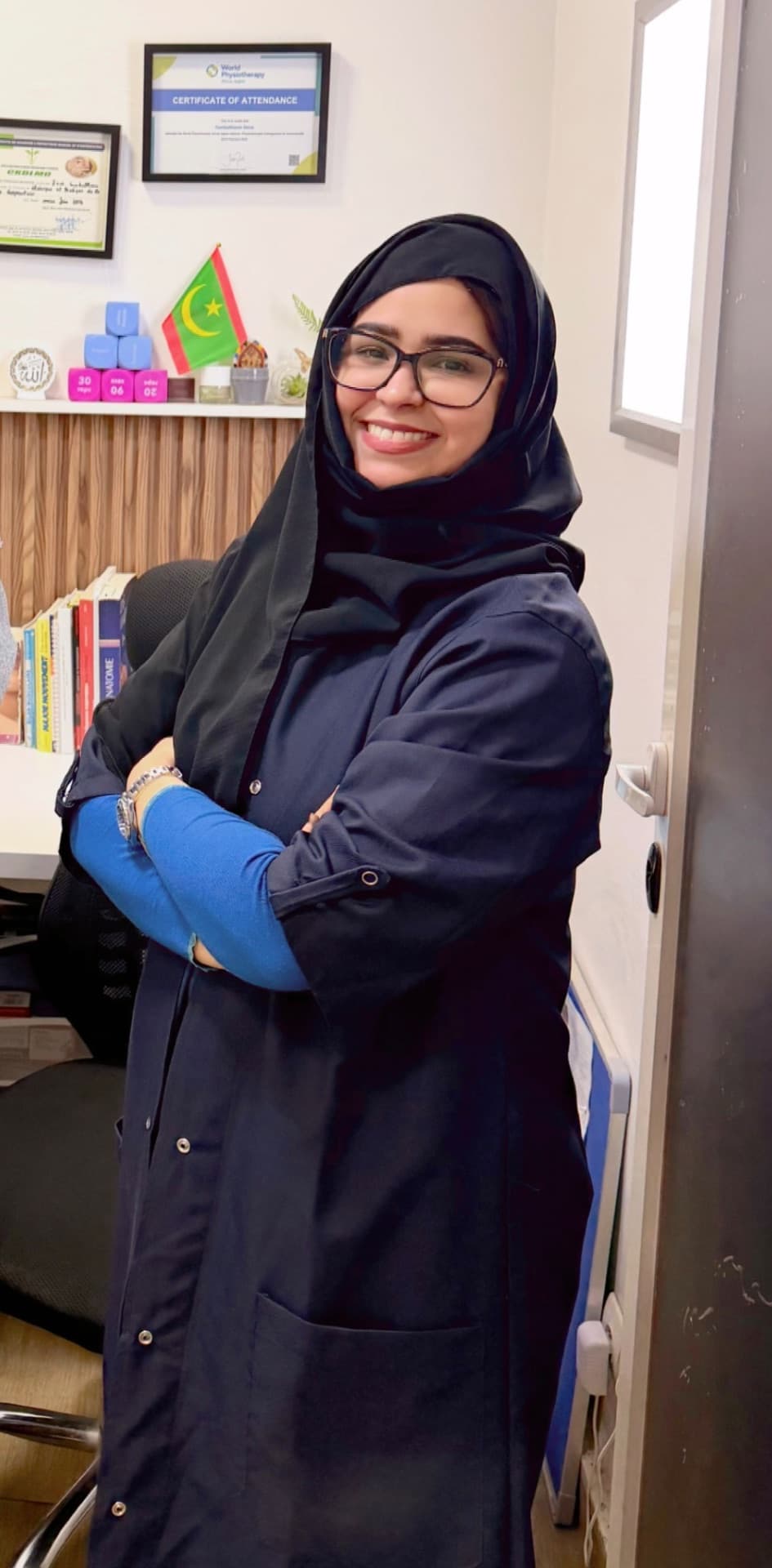 Jemila, Physiotherapist, founder of the centre